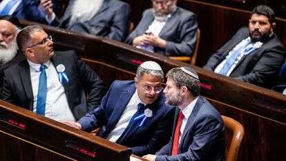 בצלאל סמוטריץ' ואיתמר בן גביר | אורן בן חקון בצלאל סמוטריץ' ואיתמר בן גביר | אורן בן חקון