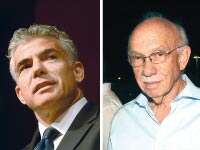 אביגדור קפלן ויאיר לפיד / צילום: יוסי כהן ואיל יצהר אביגדור קפלן ויאיר לפיד / צילום: יוסי כהן ואיל יצהר