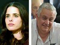 יוסף פריצקי ואיילת שקד / צילום: תמר מצפי יוסף פריצקי ואיילת שקד / צילום: תמר מצפי