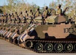 2nd Cavalry Regiment Welcome Parade. Commonwealth of Australia, Department of Defence 2nd Cavalry Regiment Welcome Parade. Commonwealth of Australia, Department of Defence