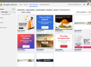 צילום מסך מאתר Google AdSense צילום מסך מאתר Google AdSense