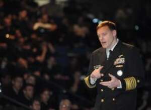Adm. Michael S. Rogers, commander, U.S. Cyber Command (USCYBERCOM) and head of the National Security Agency. US Navy Photo Adm. Michael S. Rogers, commander, U.S. Cyber Command (USCYBERCOM) and head of the National Security Agency. US Navy Photo