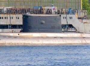 Russian built project 636M Algerian submarine «Akram Pacha» or «Messli el Hadj» in Saint-Petersburg. derivative work: Markscheider Russian built project 636M Algerian submarine «Akram Pacha» or «Messli el Hadj» in Saint-Petersburg. derivative work: Markscheider