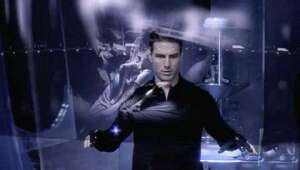טום קרוז בסרט Minority Report שהציג לראשונה את התפיסה של שימוש בביג דאטה לצורך אכיפת חוק טום קרוז בסרט Minority Report שהציג לראשונה את התפיסה של שימוש בביג דאטה לצורך אכיפת חוק