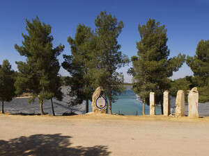 מאגר המים ביער יתיר. מאגר המים ביער יתיר.