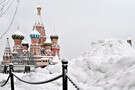 שלג במוסקבה. שלג במוסקבה.