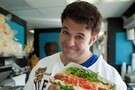  ,  man vs. food