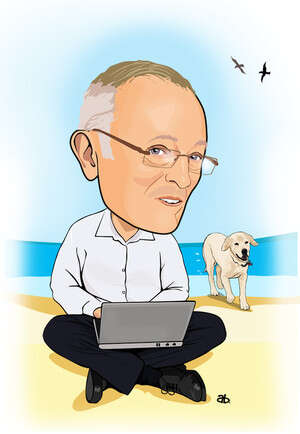 עוזי וכסלר צילום: איור: עמית בוניאל עוזי וכסלר צילום: איור: עמית בוניאל