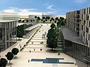 קריית הממשלה המתוכננת צילום הדמיה: יח''צ קריית הממשלה המתוכננת צילום הדמיה: יח''צ