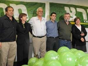 החמישיה הפותחת בפריימריז במרצ עם יו''ר המפלגה. החמישיה הפותחת בפריימריז במרצ עם יו''ר המפלגה.