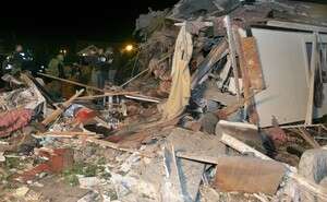 קריסת בית בנתיבות בעקבות נפילת גראד קריסת בית בנתיבות בעקבות נפילת גראד