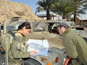 חיילי גדוד קרקל בגבול ישראל ירדן. חיילי גדוד קרקל בגבול ישראל ירדן.
