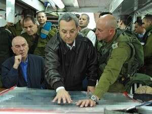 ביקור שר הביטחון אהוד ברק במפקדת חטיבה 401 ביקור שר הביטחון אהוד ברק במפקדת חטיבה 401