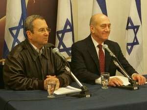 אולמרט וברק. אולמרט וברק.