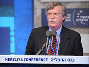 ג'ון בולטון בכנס הרצליה. ג'ון בולטון בכנס הרצליה.