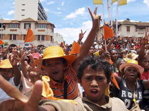 ההפגנות נגד נשיא מדגסקר. ההפגנות נגד נשיא מדגסקר.