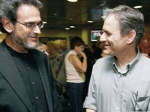 לארי אברמסון ומיכה לוין לארי אברמסון ומיכה לוין