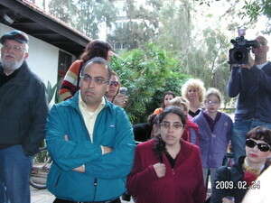 הפגנת הורי גולדה מול עיריית כפ הפגנת הורי גולדה מול עיריית כפ