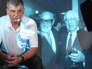 מיקי רוזנטל על רקע האחים עופר מיקי רוזנטל על רקע האחים עופר