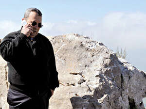 אהוד ברק בסיור בצפון לפני כחודש אהוד ברק בסיור בצפון לפני כחודש