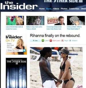 ריהאנה והחבר החדש ישן. ריהאנה והחבר החדש ישן.