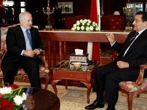 מובארק ונתניהו בשארם א-שייח' מובארק ונתניהו בשארם א-שייח'