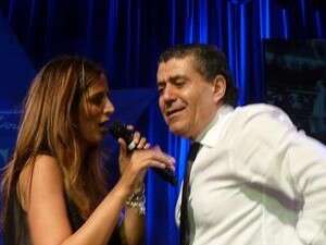 עינת שרוף וחיים סבן. עינת שרוף וחיים סבן.