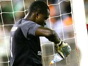 אניימה. השוער הניגרי מנע תבוסה. אניימה. השוער הניגרי מנע תבוסה.