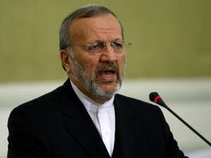 שר החוץ האיראני מוטאקי. שר החוץ האיראני מוטאקי.