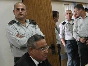 תא''ל משה ציקו תמיר בבית דין צבאי בקריה תא''ל משה ציקו תמיר בבית דין צבאי בקריה