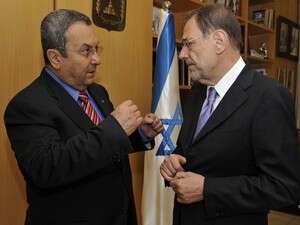 שר הביטחון, אהוד ברק, ומזכ''ל מועצת השרים והנציג העליון למדיניות חוץ באיחוד האירופי, חוויאר סולנה, שר הביטחון, אהוד ברק, ומזכ''ל מועצת השרים והנציג העליון למדיניות חוץ באיחוד האירופי, חוויאר סולנה,