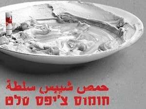 חומוס צ'יפס סלט חומוס צ'יפס סלט