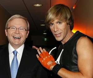 ברונו וראש ממשלת אוסטרליה. אני יכול לגרום לך להרגיש כמו השר לענייני פנים. ברונו וראש ממשלת אוסטרליה. אני יכול לגרום לך להרגיש כמו השר לענייני פנים.