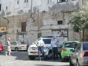 שוטרים בעיר העתיקה בעכו שוטרים בעיר העתיקה בעכו