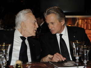 מייקל וקירק דגלאס. מייקל וקירק דגלאס.