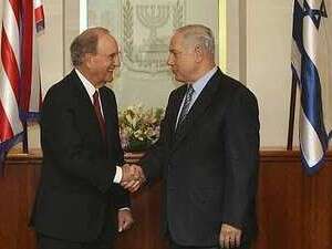 רה''מ נתניהו ומיטשל. רה''מ נתניהו ומיטשל.