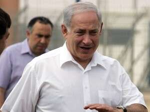 רה''מ בנימין נתניהו במהלך סיור חבל לכיש רה''מ בנימין נתניהו במהלך סיור חבל לכיש