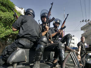 כוחות ביטחון של החמאס ברפיח כוחות ביטחון של החמאס ברפיח