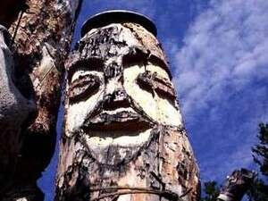 הגזעים המגולפים באזור האגם הגזעים המגולפים באזור האגם