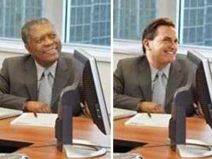 הדמות מהפרסומת של מייקרוסופט לפני ואחרי השינוי הדמות מהפרסומת של מייקרוסופט לפני ואחרי השינוי