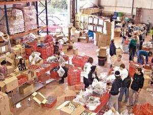 נקודת איסוף מזון של לקט ישראל נקודת איסוף מזון של לקט ישראל