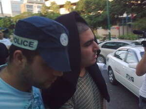 אסף אוסקר אורן בצאתו מבית המשפט אסף אוסקר אורן בצאתו מבית המשפט