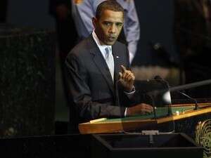 אובמה בכינוס באו''ם. אובמה בכינוס באו''ם.