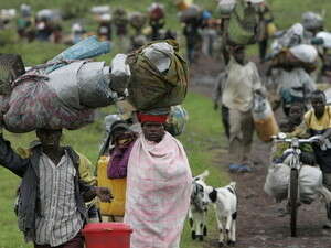פליטים במזרח קונגו. פליטים במזרח קונגו.