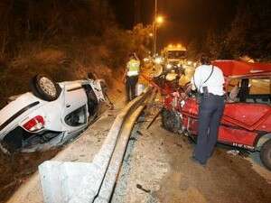 זירת תאונת דרכים. זירת תאונת דרכים.