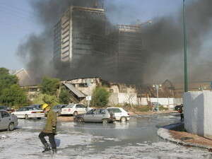 השריפה במפעל סנו. נובמבר 2008 השריפה במפעל סנו. נובמבר 2008