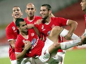 שחקני הפועל ת''א חוגגים שחקני הפועל ת''א חוגגים