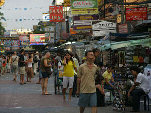 רחוב הקאו-סאן בבנגקוק רחוב הקאו-סאן בבנגקוק