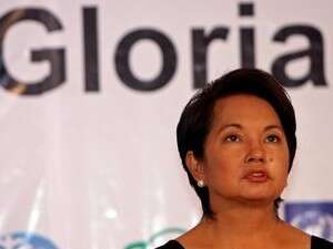 נשיאת הפיליפינים, גלוריה ארויו. נשיאת הפיליפינים, גלוריה ארויו.