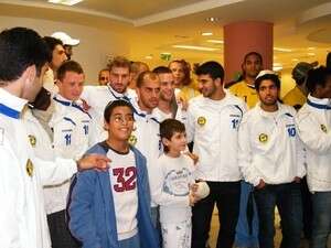 שחקני מכבי נתניה וברק נתניה בבי''ח לניאדו שחקני מכבי נתניה וברק נתניה בבי''ח לניאדו